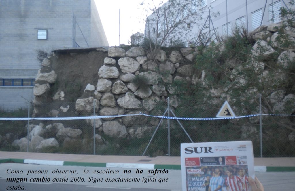 sobre la seguridad escollera