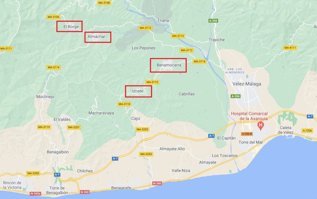 Mapa IES La Maroma