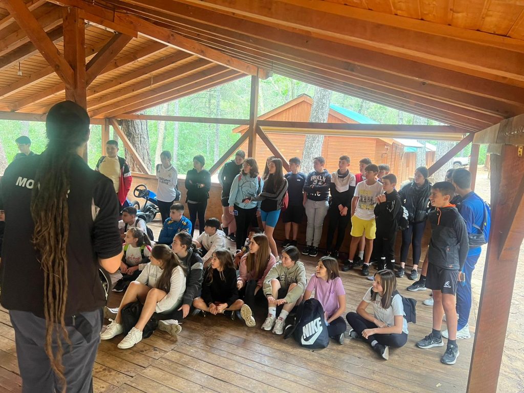 Campamento de 1º de ESO en la Sierra de Cazorla
